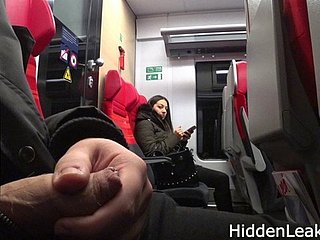 Flash dick in bus for different women