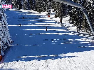 SugarBaBestv: мой первый карликовый минет на лыжном отпуске