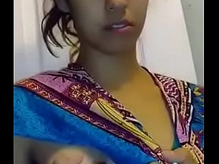 Indian Chick - Milking Their way Boobs