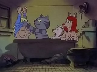 Jolly along a fool around chum around with annoy Cat (1972): Badewanne (Teil 1)