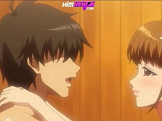 Anime hentai geneukt relating to de badkamer met een demon anime-hentai !!!