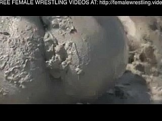 Girls wrestling concerning along to offal