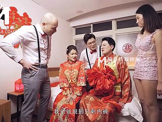 ModelMedia Asia - Escena de boda lasciva - Liang Yun Fei в - MD -0232 в: Mejor movie porno de Asia original