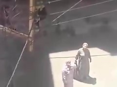 Matang marocaine montre anak gros cul dans coryza rue!
