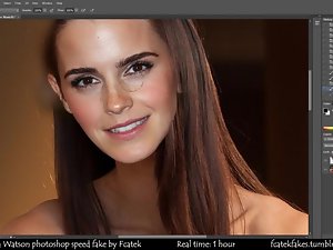 Emma Watson photoshop accelerate fake